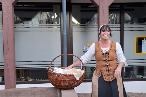 Mit der Räuberbraut unterwegs