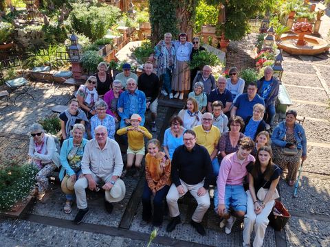Gruppenfoto vom Wochenende in Rumilly