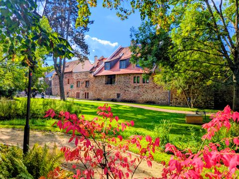 Der Stadtgarten bietet eine tolle Kulisse für Fotos.