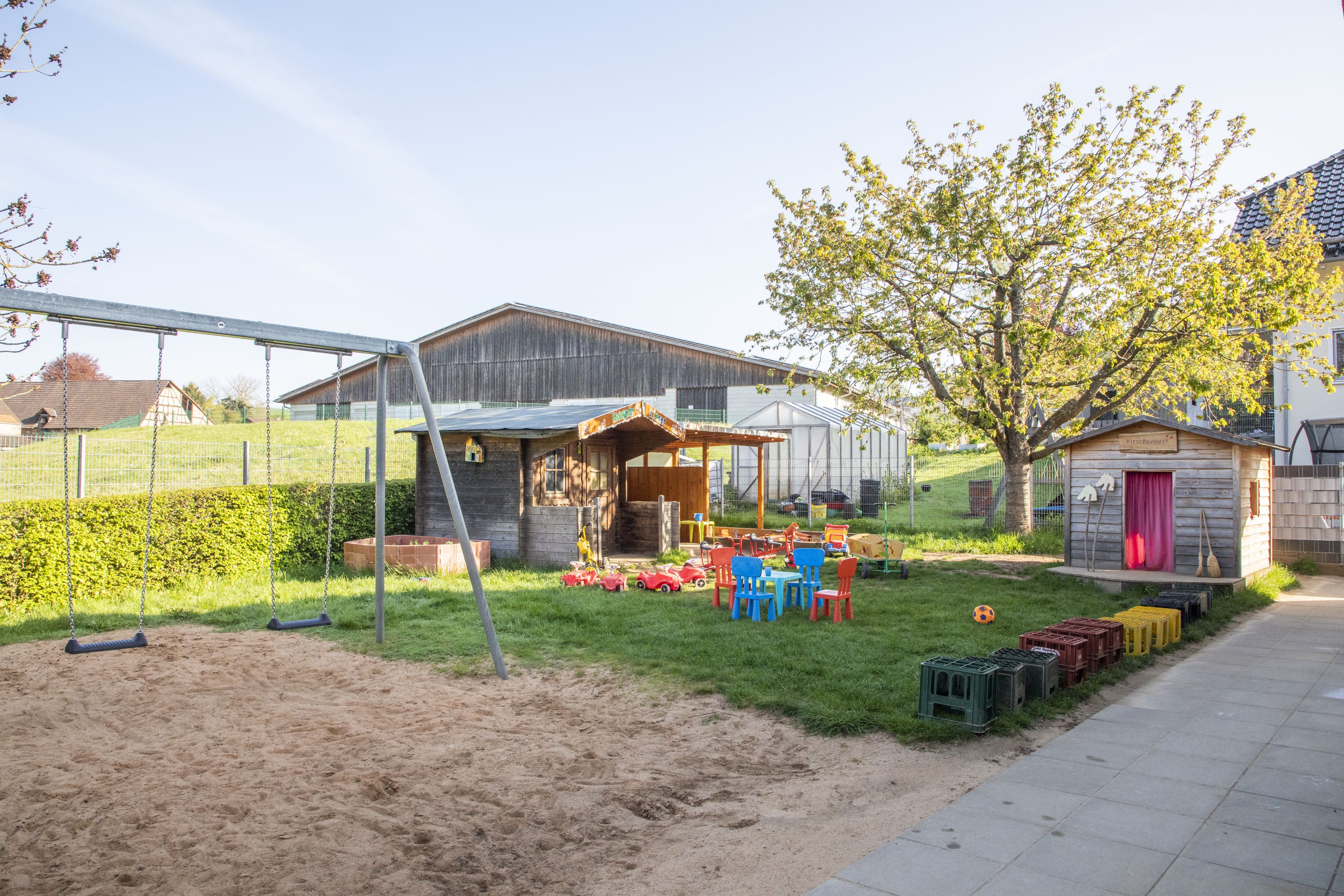 Kindergarten Kräuternest Außenbereich
