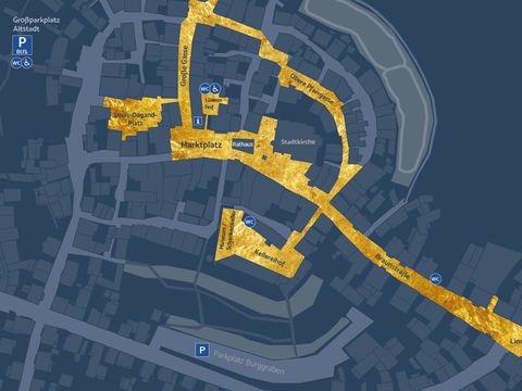 Lageplan Weihnachtsmarkt