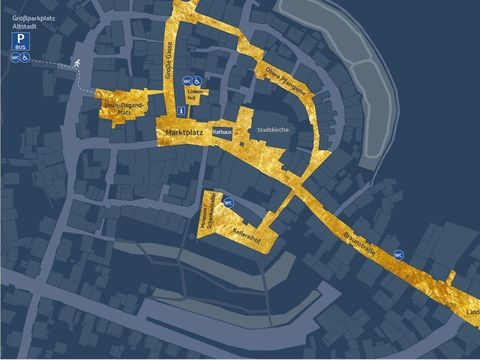Lageplan Weihnachtsmarkt
