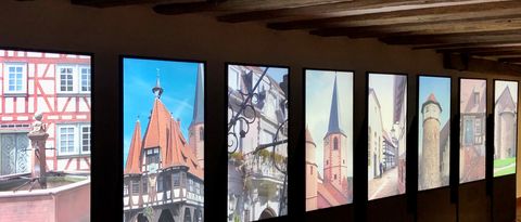 Leuchtbilder im Stadtmuseum