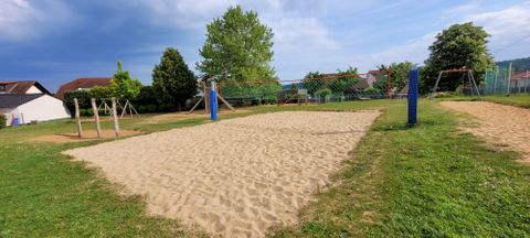 Beachvolleyballplatz Spielplatz Stockheim