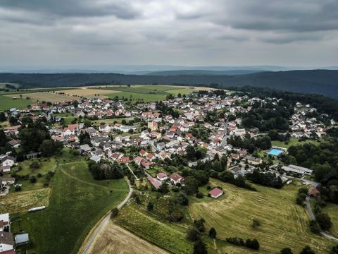 Blick auf Vielbrunn von oben